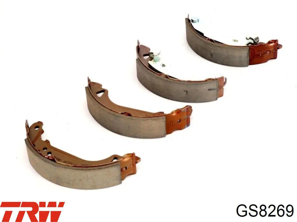 GS8269 TRW колодки тормозные задние барабанные
