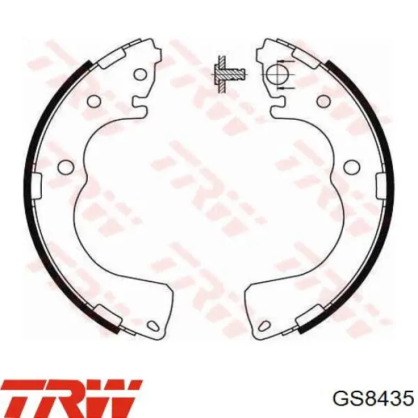 Купить LCY02638Z Mazda Задние барабанные тормозные колодки