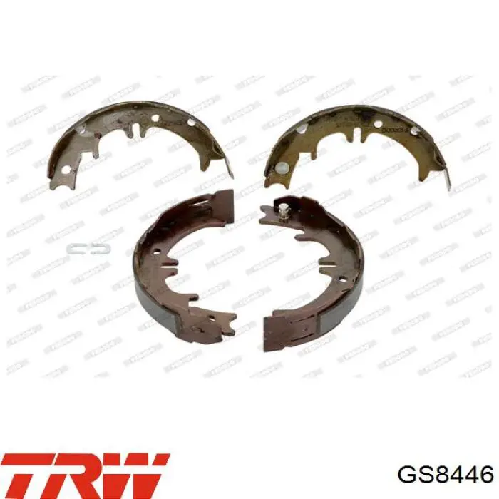 Колодки ручника GS8446 TRW