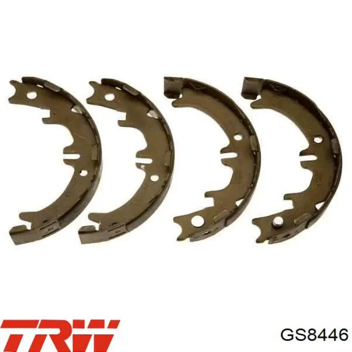 Тормозные колодки стояночного тормоза TRW GS8446 цена, от 14.99 USD