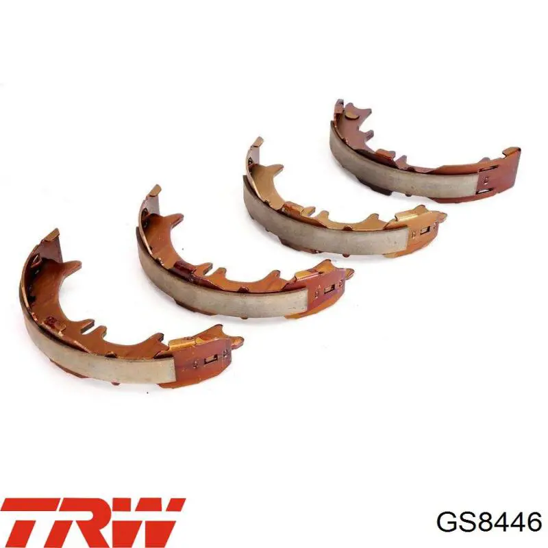 GS8446 TRW Тормозные колодки ручника