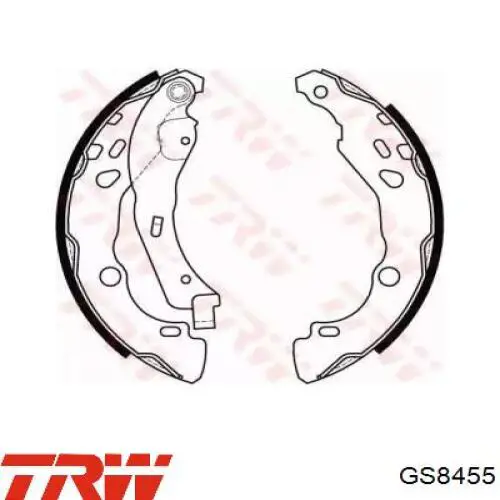 GS8455 TRW Барабанные тормозные колодки