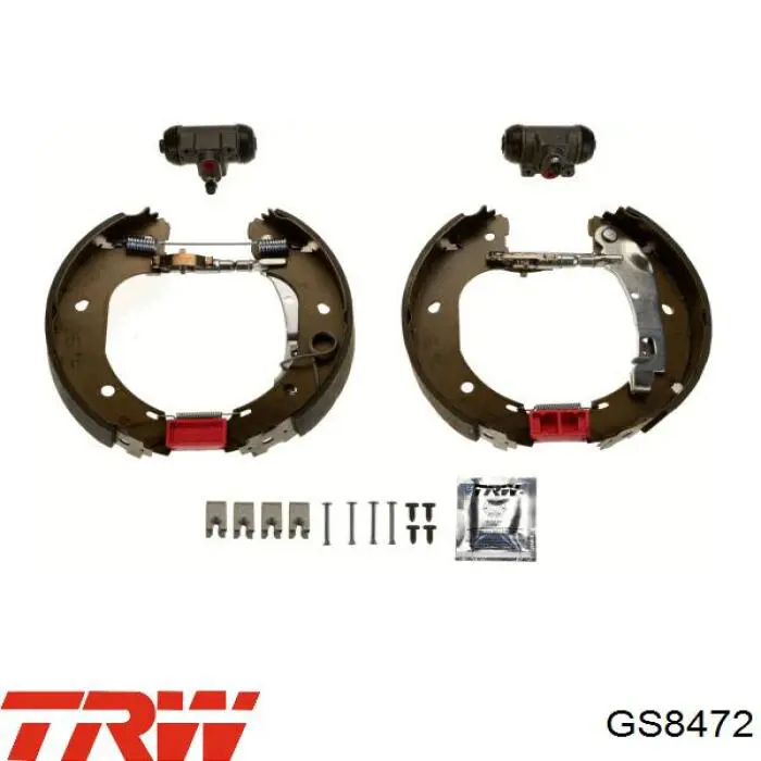 Задние барабанные колодки GS8472 TRW