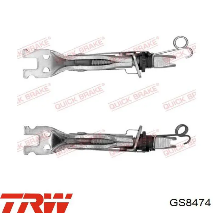 Задние барабанные колодки GS8474 TRW