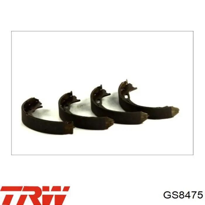 Колодки ручника GS8475 TRW