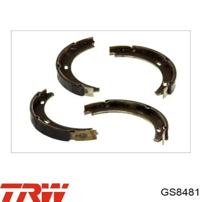 Колодки ручника GS8481 TRW