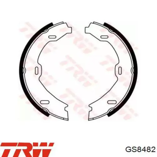 Колодки ручника 1004208 Autotechteile