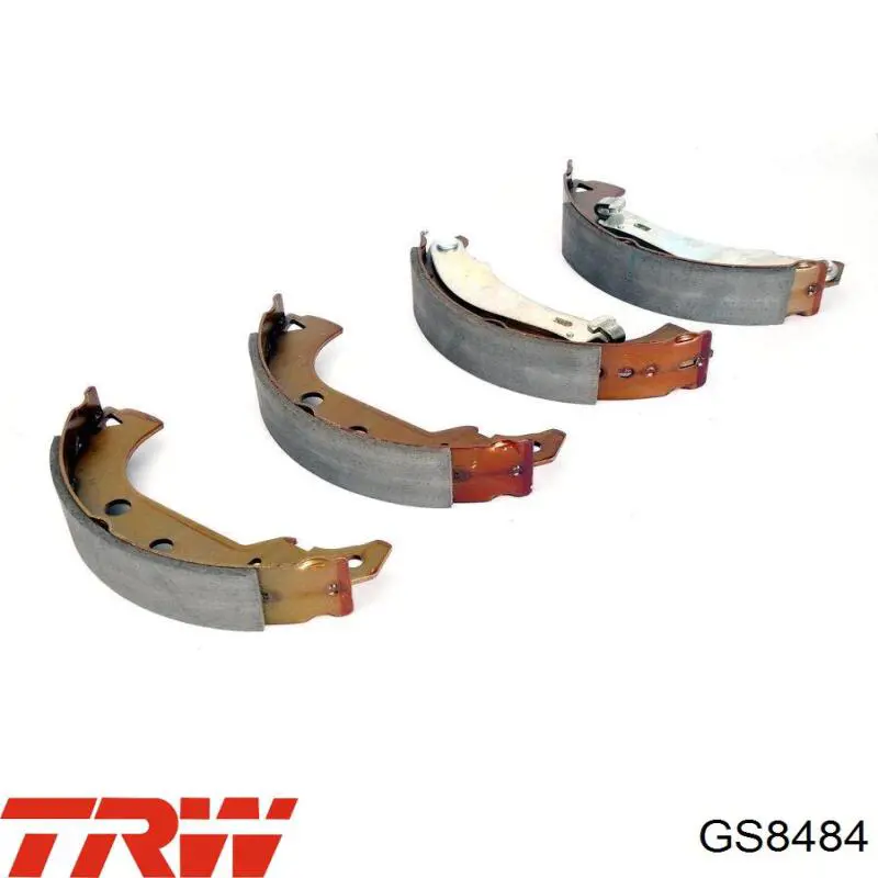 GS8484 TRW колодки тормозные задние барабанные