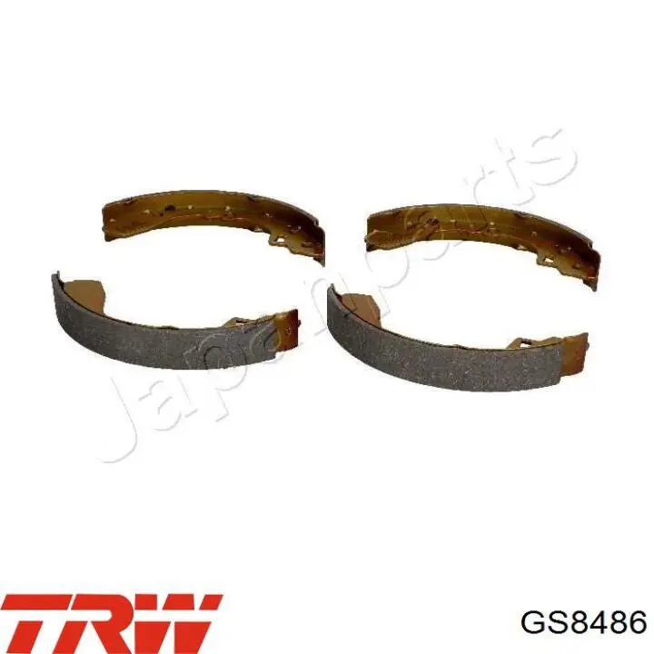 Задние барабанные колодки GS8486 TRW