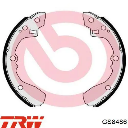 Тормоза рабочие задние ножные и тормозные барабаны TRW GS8486 цена, от 15.06 USD