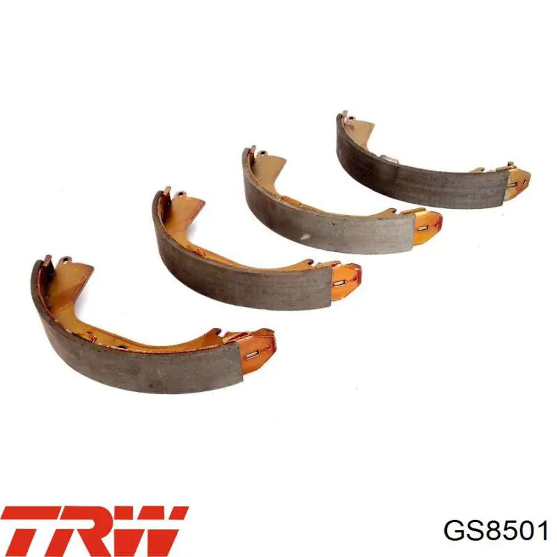 GS8501 TRW колодки тормозные задние барабанные
