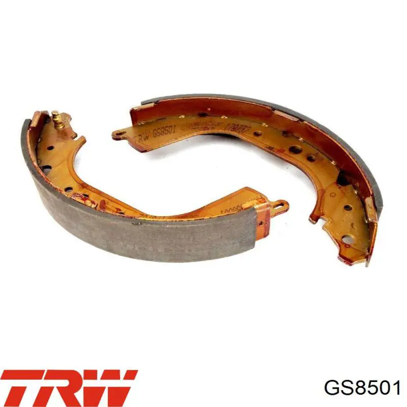 Купить GS8501 TRW Задние барабанные тормозные колодки