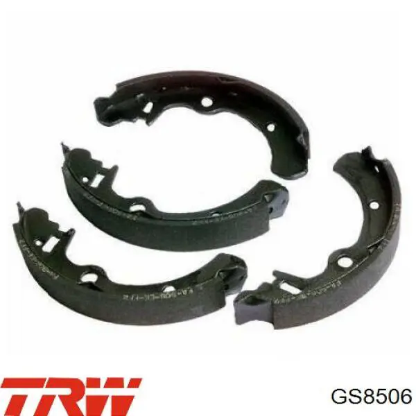 Задние барабанные колодки GS8506 TRW