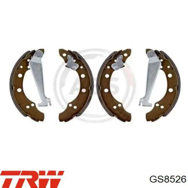Задние барабанные колодки GS8526 TRW