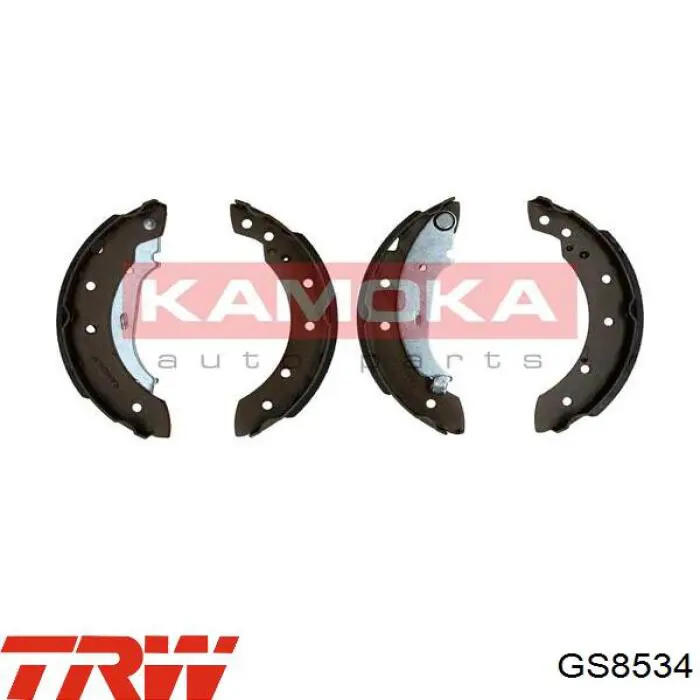 B120147 Denckermann Барабанные тормозные колодки