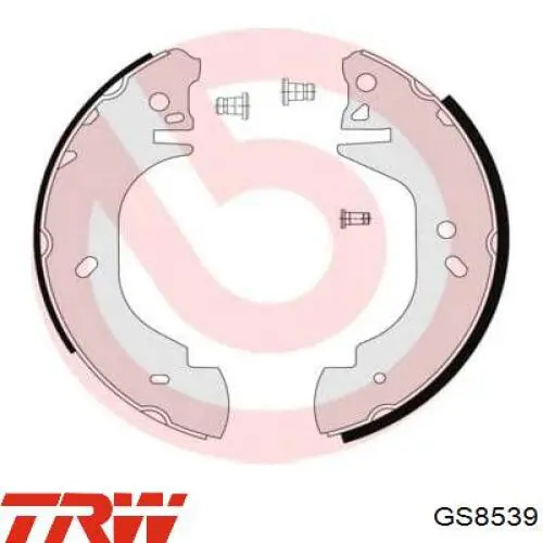 Задние барабанные колодки GS8539 TRW