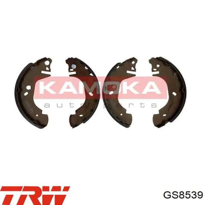 Купить GS8539 TRW Задние барабанные тормозные колодки