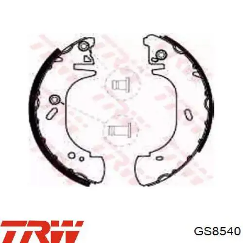 Задние барабанные колодки QD2322 Q-top