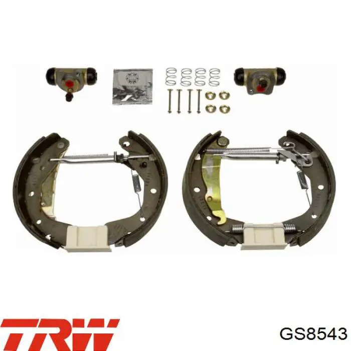Задние барабанные колодки GS8543 TRW