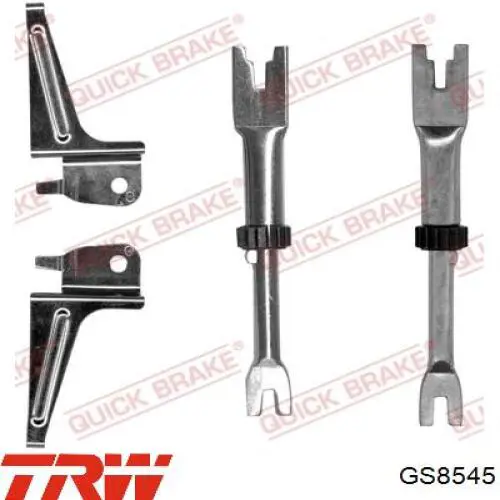 GS8545 TRW Барабанные тормозные колодки