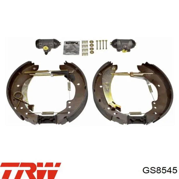Задние барабанные колодки GS8545 TRW