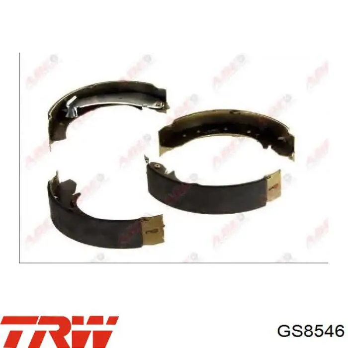 Задние барабанные колодки GS8546 TRW