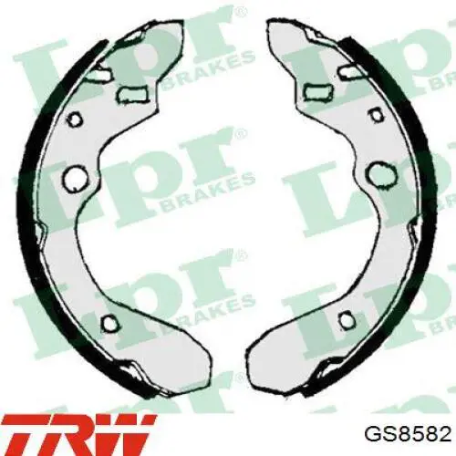 Барабанные колодки TRW GS8582