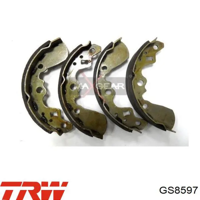Задние барабанные колодки GS8597 TRW