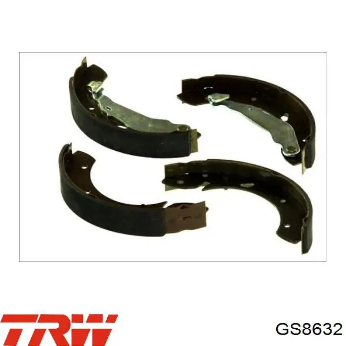 Барабанные колодки TRW GS8632