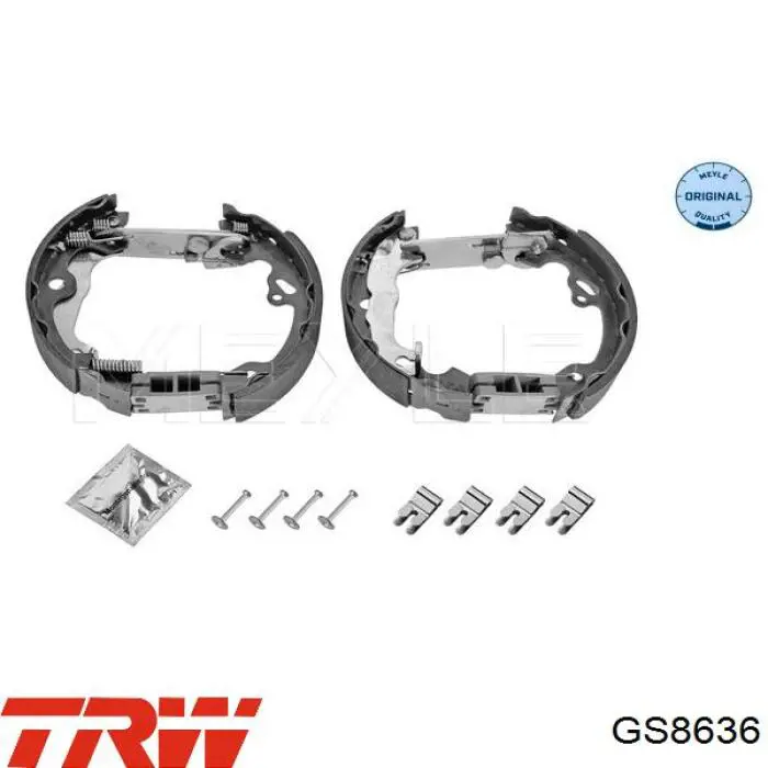Барабанные колодки TRW GS8636