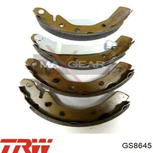 Задние барабанные колодки GS8645 TRW