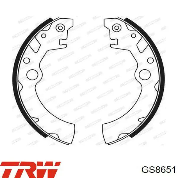 Купить 5320075F11000 Suzuki Задние барабанные тормозные колодки