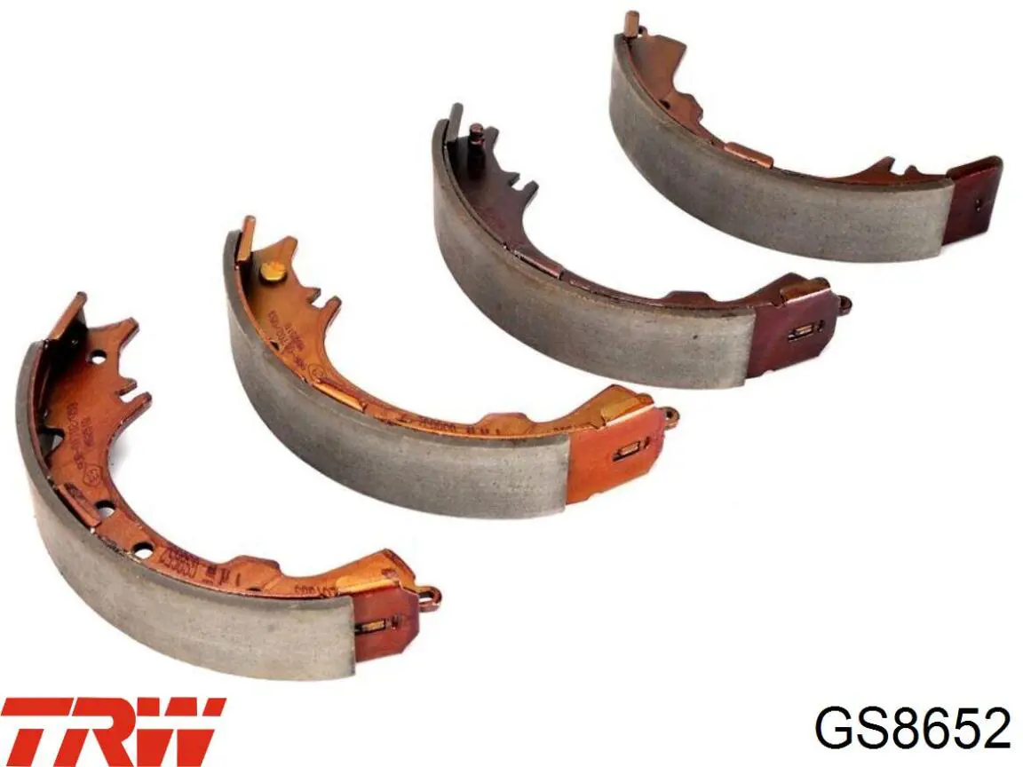 GS8652 TRW колодки тормозные задние барабанные