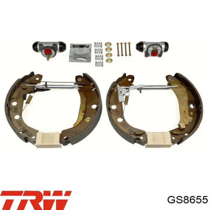 Задние барабанные колодки GS8655 TRW