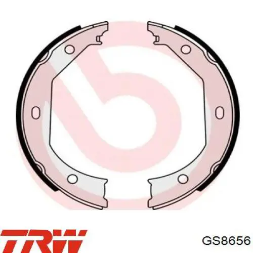 Колодки стояночного тормоза TRW GS8656