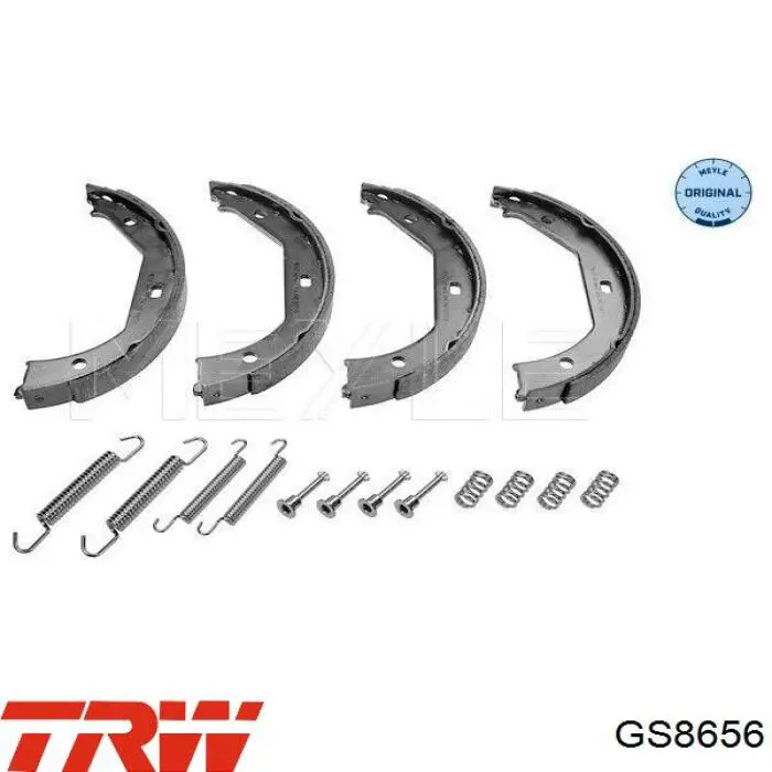 Купить GS8656 TRW Колодки ручника/стояночного тормоза