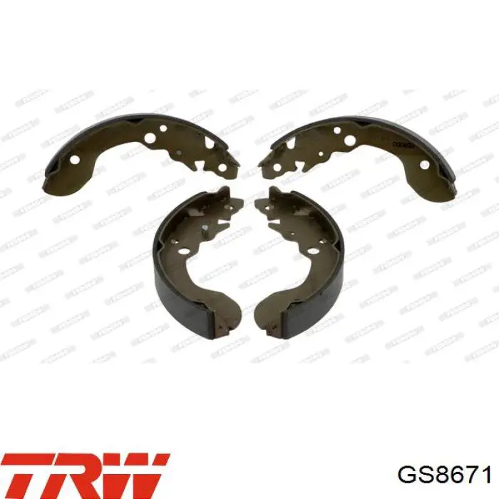 Барабанные колодки TRW GS8671