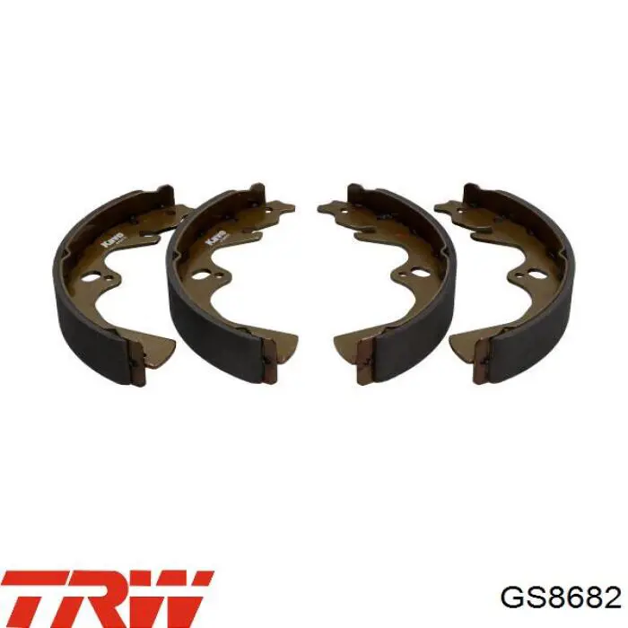 Тормоза рабочие задние ножные и тормозные барабаны TRW GS8682 цена, от 32.95 USD