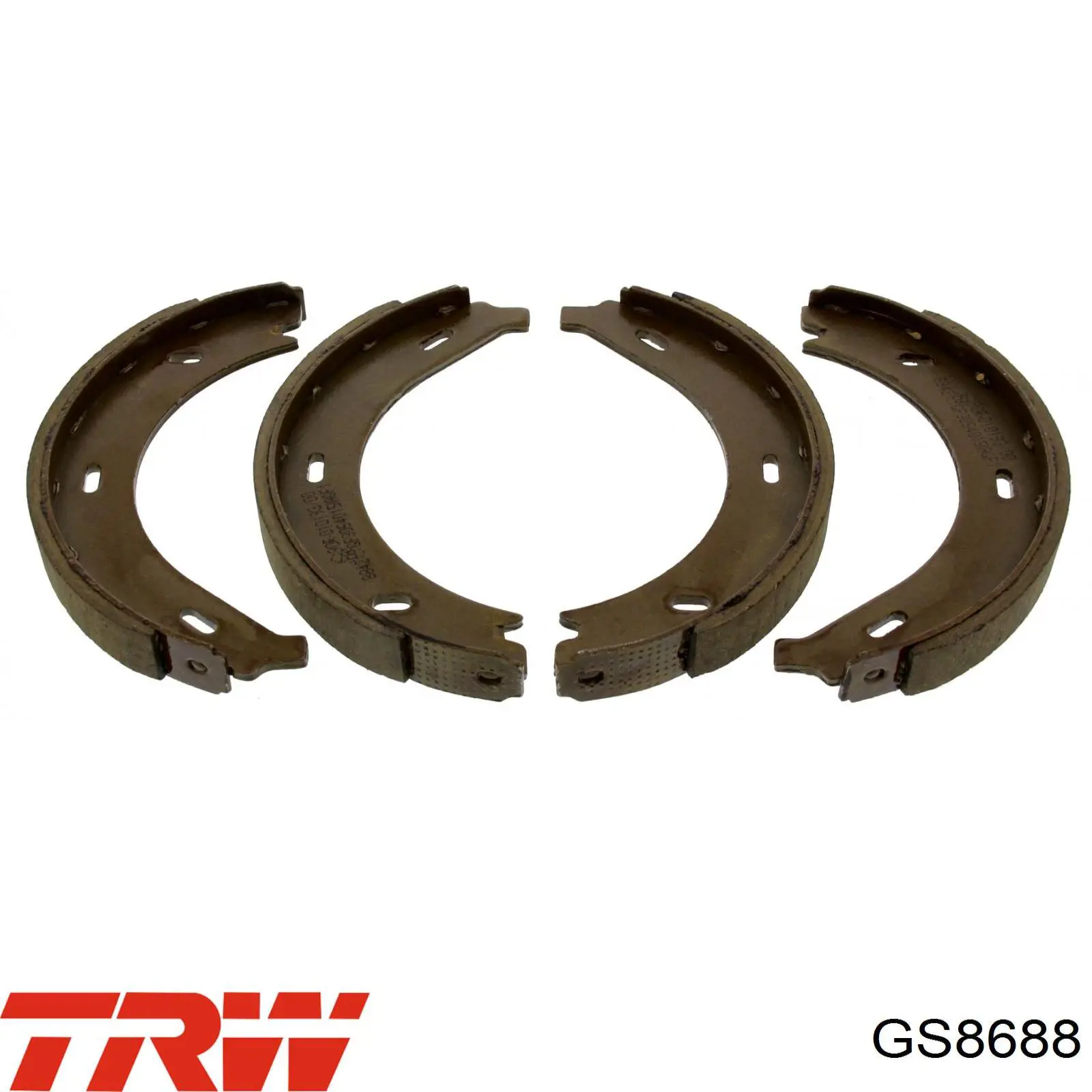 Колодки ручника GS8688 TRW