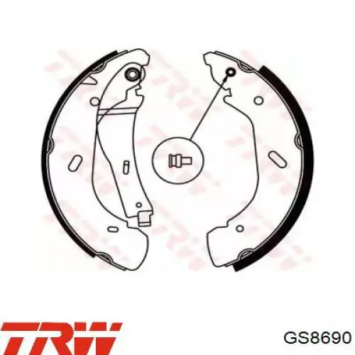 Барабанные колодки TRW GS8690
