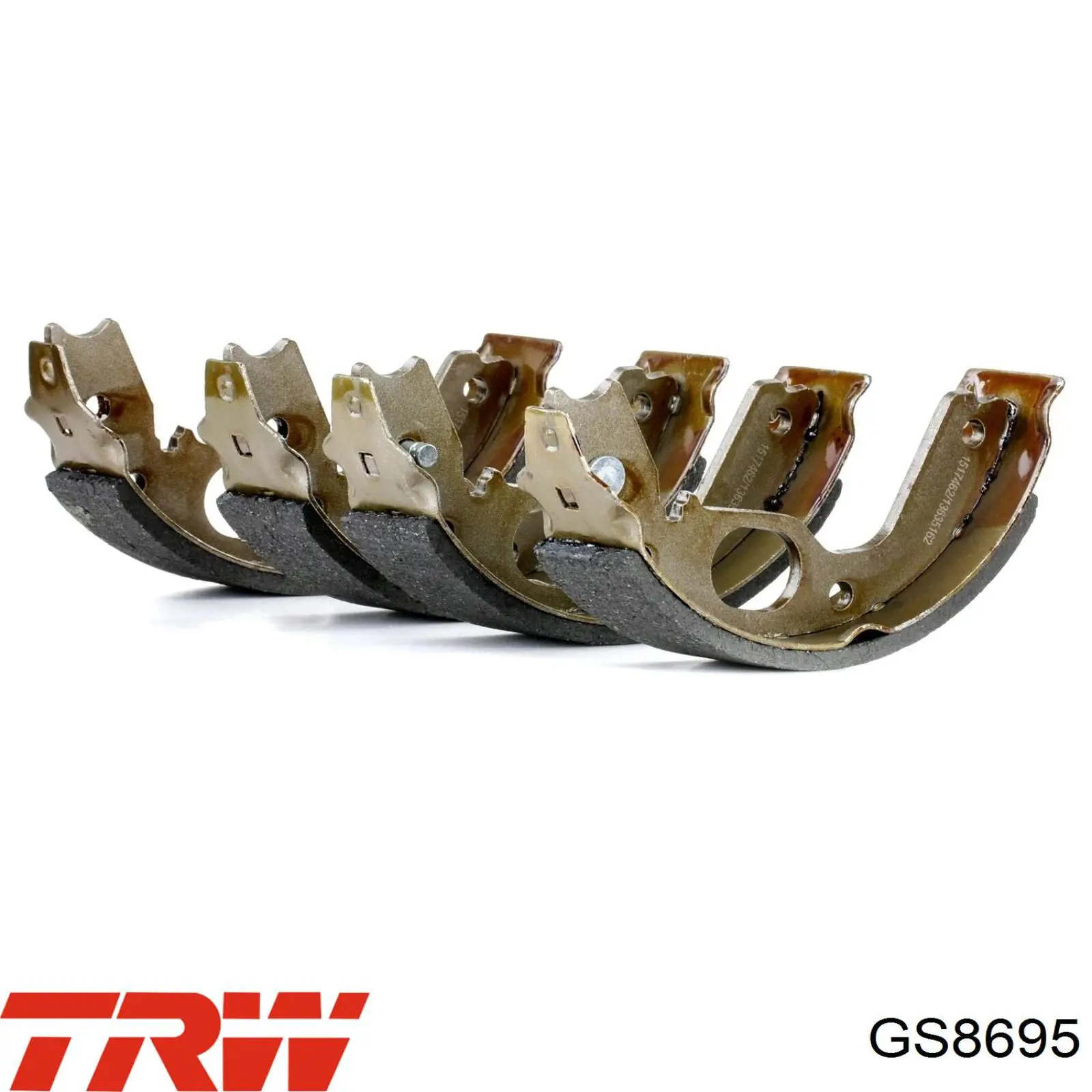GS8695 TRW Тормозные колодки ручника