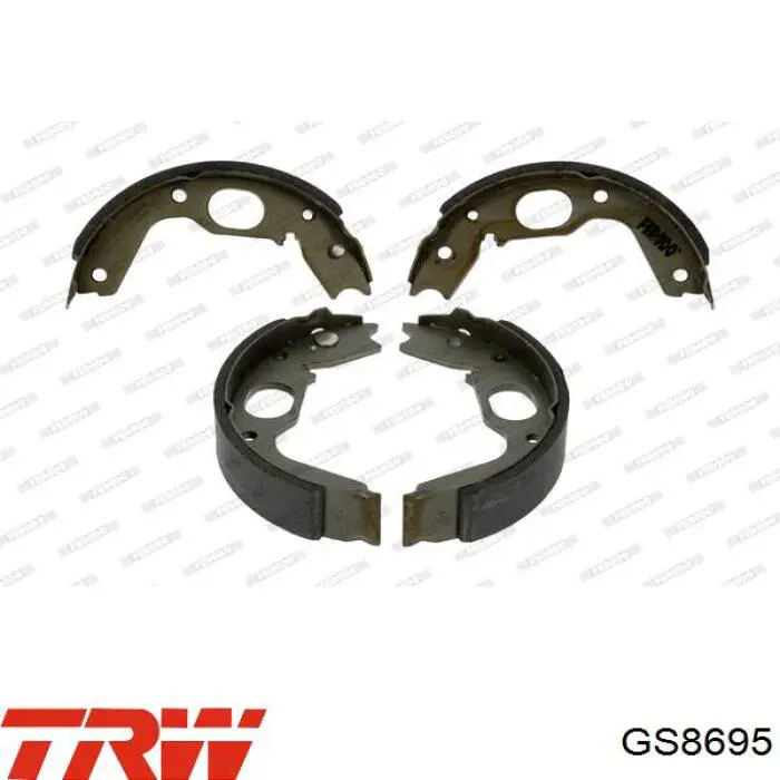 Тормозные колодки стояночного тормоза TRW GS8695 цена, от 26.16 USD