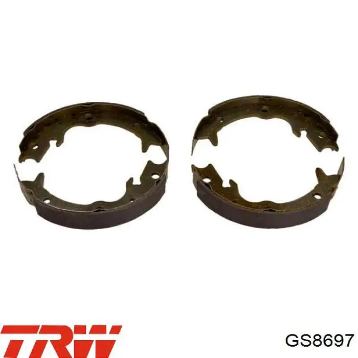 Колодки ручника GS8697 TRW