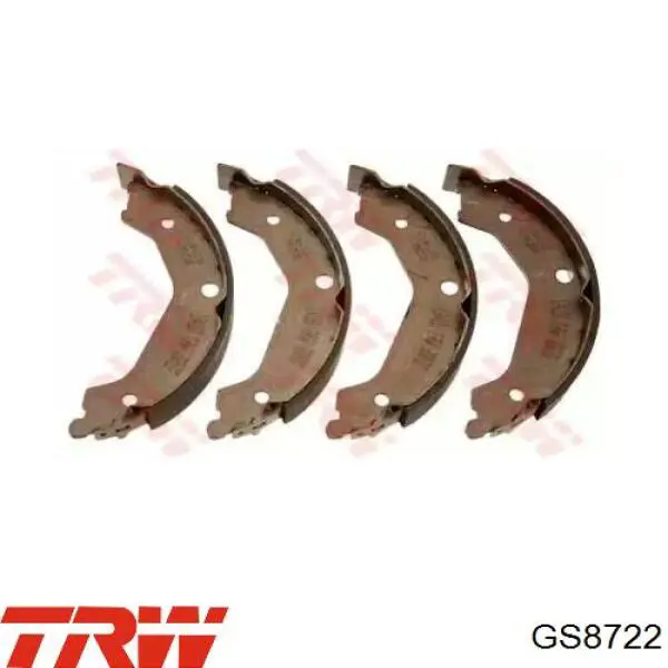 Тормозные колодки стояночного тормоза TRW GS8722 цена, от 20.60 USD