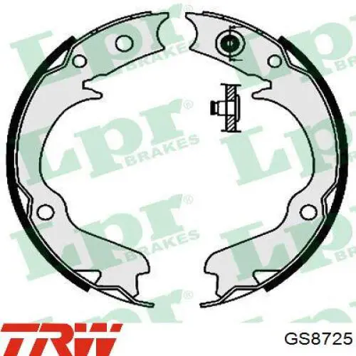 Колодки стояночного тормоза TRW GS8725