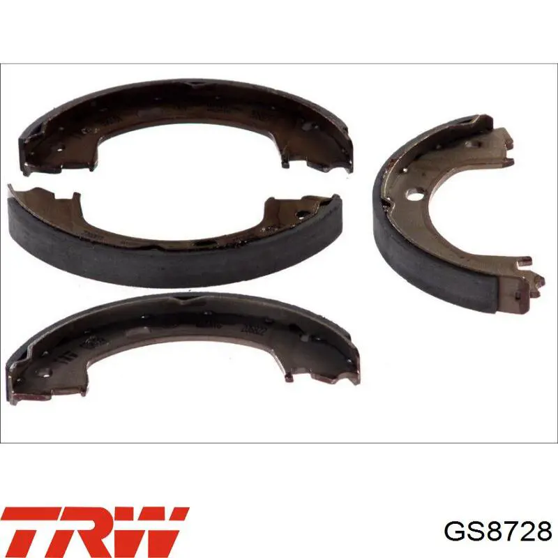 Тормозные колодки стояночного тормоза TRW GS8728 цена, от 39.60 USD