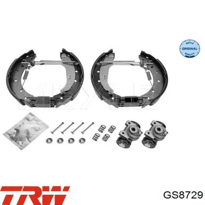Барабанные колодки TRW GS8729