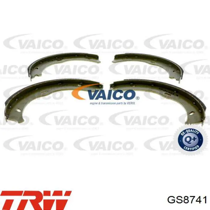 Колодки стояночного тормоза TRW GS8741