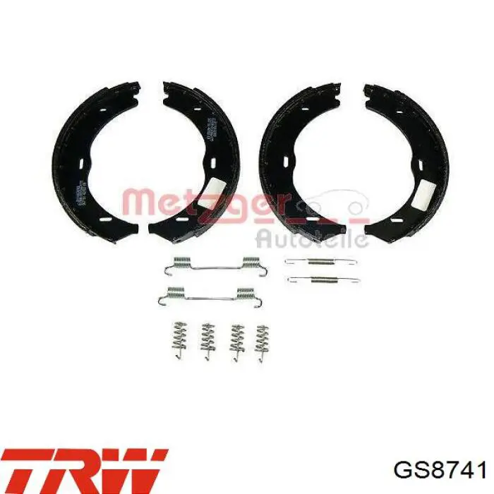 GS8741 TRW Тормозные колодки ручника