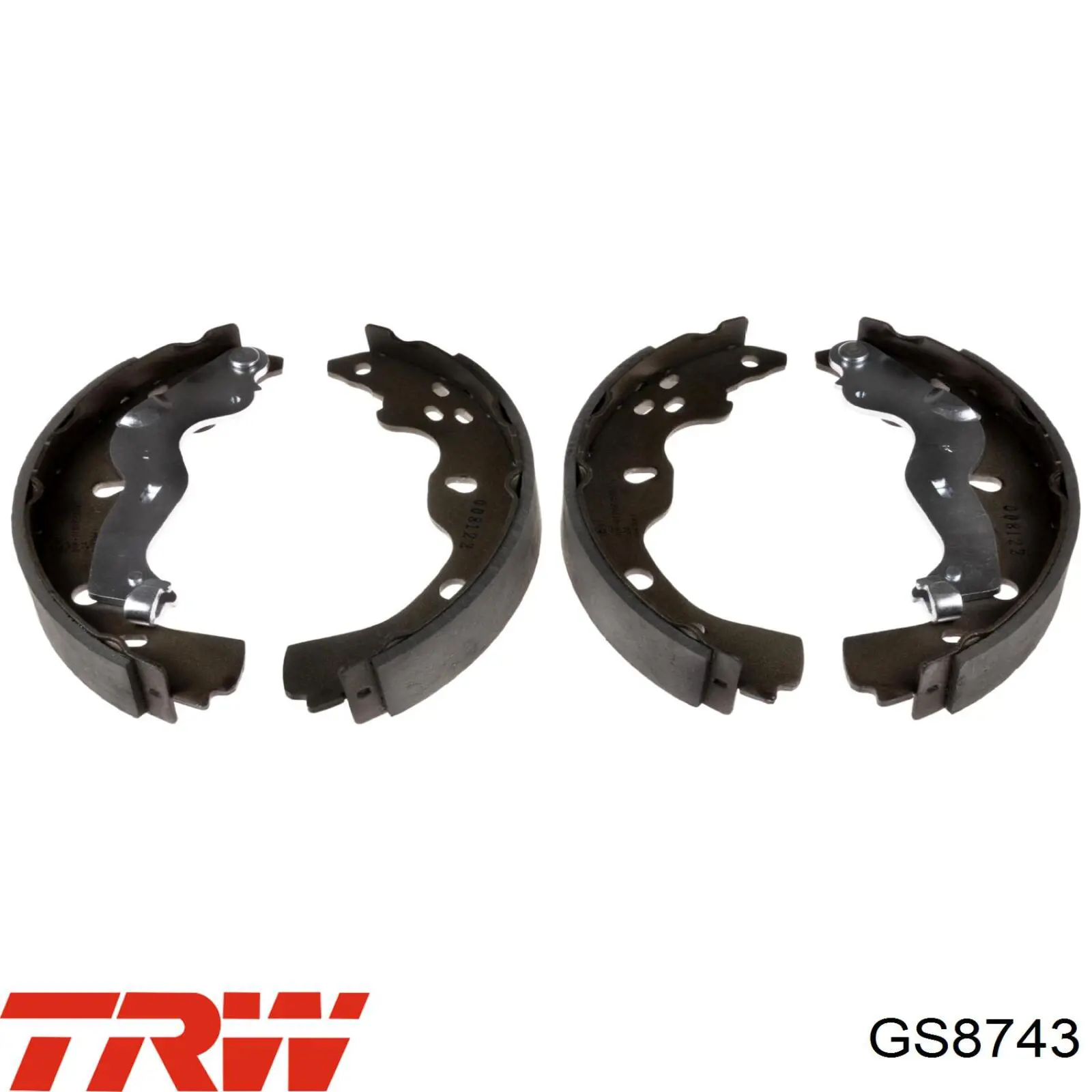 Барабанные колодки TRW GS8743